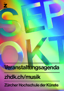 Bild:  Printagenda ZHdK Musik - 2024 Sep/Okt