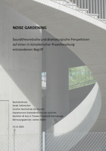 Bild:  Noise Gardening
