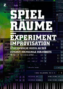 Picture: Spielräume (Plakat)