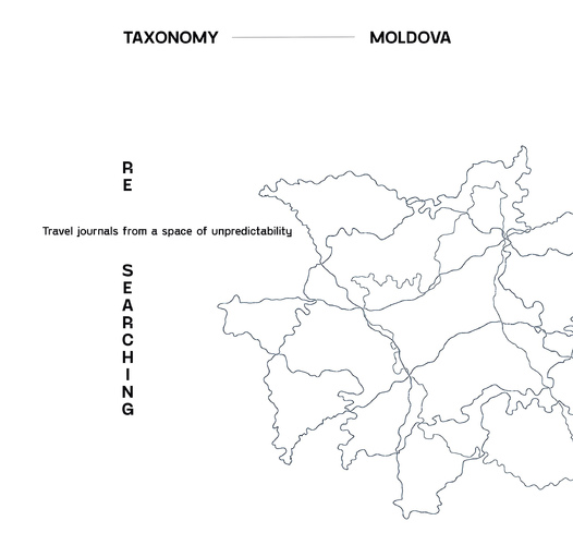 Bild:  Titelseite der Masterthesis, «Taxonomy Moldova. Re-Searching», 2019