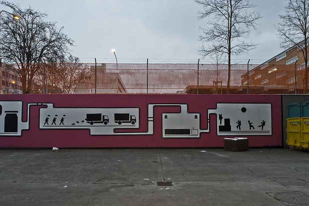 Bild:  Toni-Areal: Kunst Werbung Graffiti
