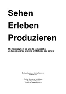 Picture: Sehen Erleben Produzieren