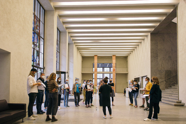 Picture: Szenischer Rundgang durch die Ausstellung "Kara Walker: A Black Hole Is Everything a Star Longs to Be", Kunstmuseum Basel, 05.06.–26.09.2021