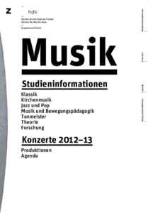 Bild:  2012-13 Musikprogramm