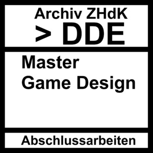 Bild:  Abschlussarbeiten DDE Master Game Design