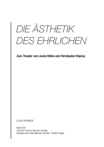 Picture: Die Ästhetik des Ehrlichen