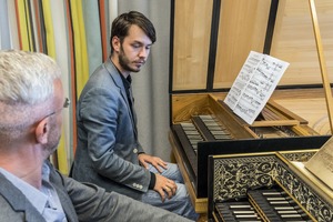 Picture: Unterricht Michael Biehl-Cembalo/Fortepiano