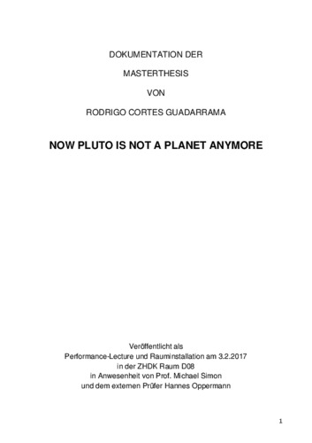Picture: NOW PLUTO IS NOT A PLANET ANYMORE