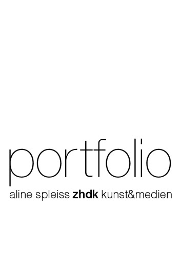 Bild:  Portfolio Aline Spleiss