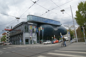 Bild:  Kunsthaus Graz - Lichtkörper 