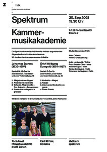 Picture: 2021|Kammermusikakademie