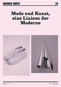 Picture: Mode und Kunst, eine Liaison der Moderne. // Six Conversations 