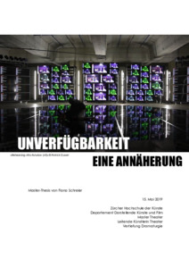 Picture: UNVERFÜGBARKEIT EINE ANNÄHERUNG