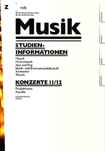 Picture: 2011-12 Musikprogramm