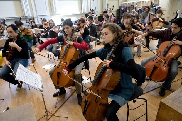 Bild:  Orchesterakademie 2009 der Hochschulen Genf und Zürich