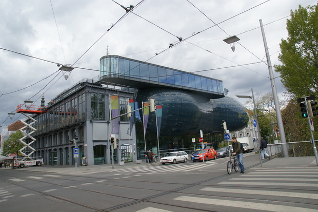 Picture: Kunsthaus Graz - Lichtkörper 