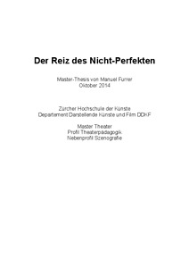 Picture: MA Thesis Theaterpädagogik (2014_10_29)