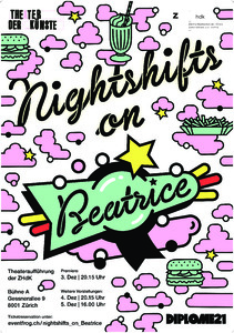 Bild:  Plakat: Nightshifts on Beatrice