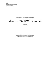 Picture: about 467'638'961 answers
