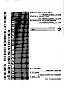 Bild:  1990.10.27./30.//11.01.|Orchester der Konservatorien Zürich und Winterthur|Programm