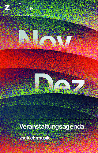 Bild:  Printagenda ZHdK Musik - 2021 Nov-Dez