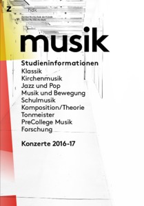 Picture: 2016-17 Musikprogramm