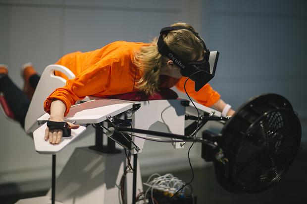 Bild:  birdly Flugsimulator im Test