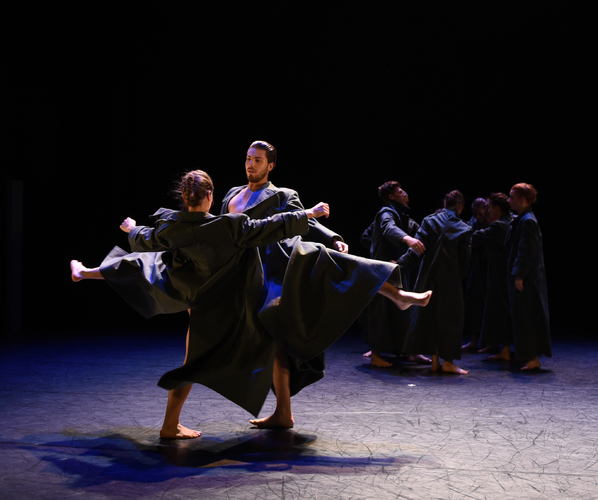 Picture: Isabelle Chaffaud & Jérôme Meyer, Félix Duméril, Sonia Rocha, Stephen Shropshire and Lorand Zachar present: BA Contemporary Dance ZHdK