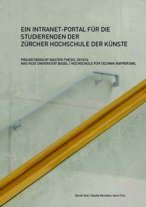 Picture: Ein Intranet-Portal für die Studierenden der Zürcher Hochschule der Künste