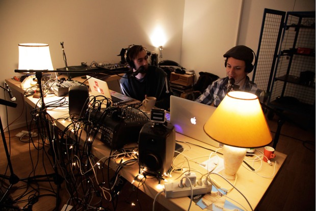 Picture: Das Studio vom Sender für Künste von Cast / Audiovisuelle Medien 2014