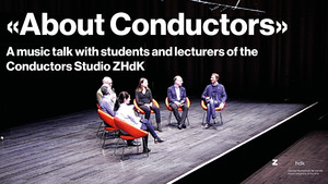 Bild:  Music Talk: About Conductors - Titelbild
