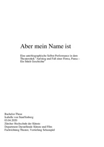Picture: Aber mein Name ist