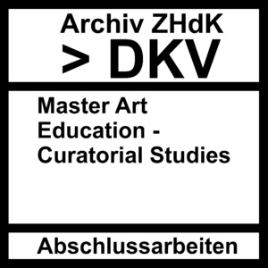 Picture: Master Art Education - Curatorial Studies