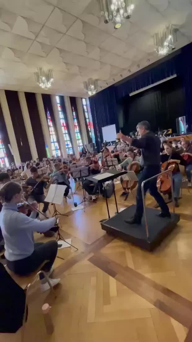 Picture: Titanen - Orchesterüroben