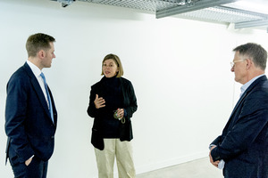 Bild:  Besuch des US Botschafter Scott Miller an der ZHdK und Museum für Gestaltung