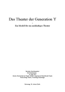 Picture: Das Theater der Generation Y