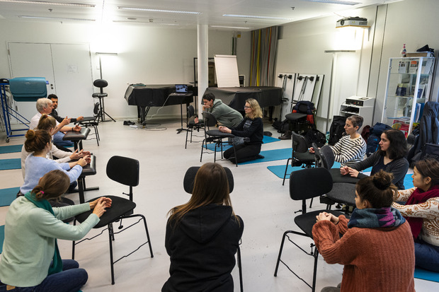 Picture: Musikphysiologie - Kurs Vorbeugung mit Horst Hildebrandt