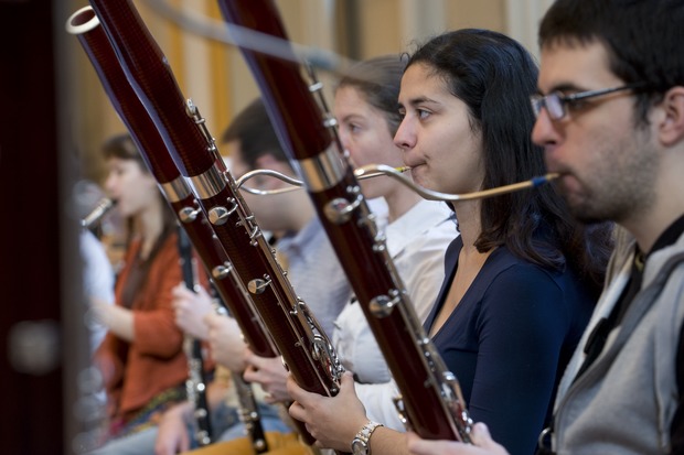 Bild:  Orchesterakademie 2009 der Hochschulen Genf und Zürich