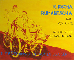 Picture: Rikscha Rumantscha - Ein transkulturelles Taxi