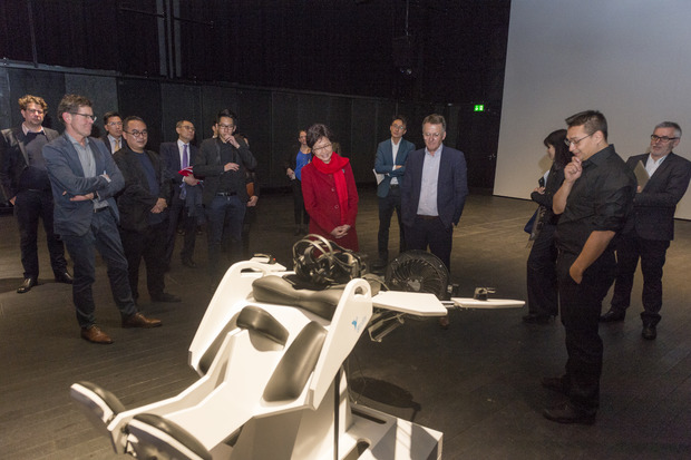 Bild:  Hong Kong Chief Executive Carrie Lam visited Zurich University of the Arts