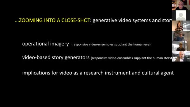 Bild:  The Art of Video (in) Research - DAY 1 - 14.01.2021