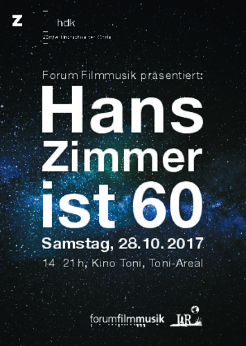 Bild:  2017.10.28. | Forum Filmmusik | Hans Zimmer ist 60