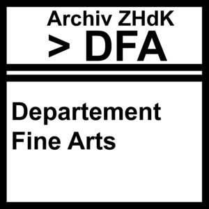 Bild:  DFA Departement Fine Arts