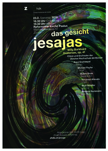 Picture: Das Gesicht Jesajas, op. 42