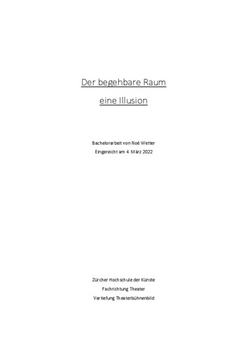 Picture: Der begehbare Raum