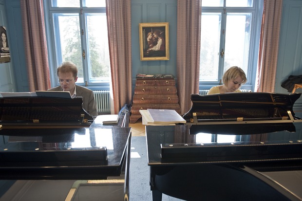 Picture: Klavier bei Karl-Andreas Kolly