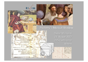 Bild:  Ptolemy's Musical Shadow in the 16th Century