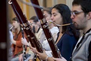 Bild:  Orchesterakademie 2009 der Hochschulen Genf und Zürich