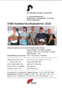 Picture: 2020|Kammermusikakademie
