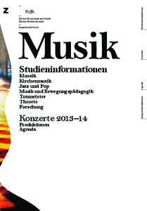 Bild:  2013-14 Musikprogramm